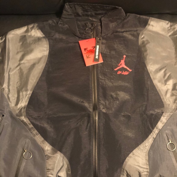 off white jordan jacket